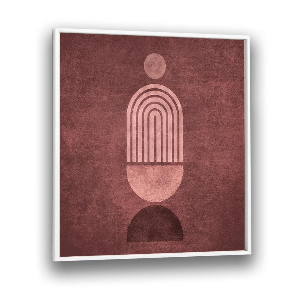 Rainbow Gate Vazo, Boho art paintings by Emel Tunaboylu, showcasing vibrant abstract design on premium canvas.