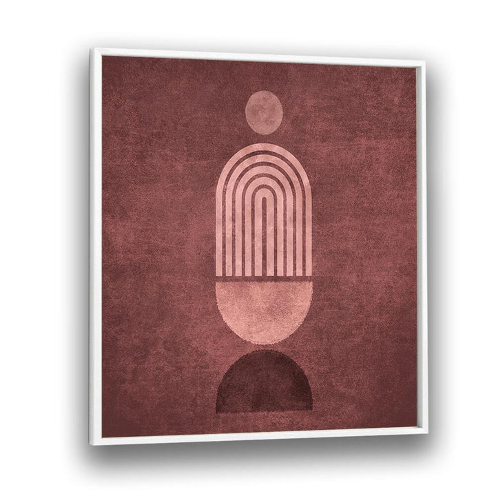 Rainbow Gate Vazo, Boho art paintings by Emel Tunaboylu, showcasing vibrant abstract design on premium canvas.