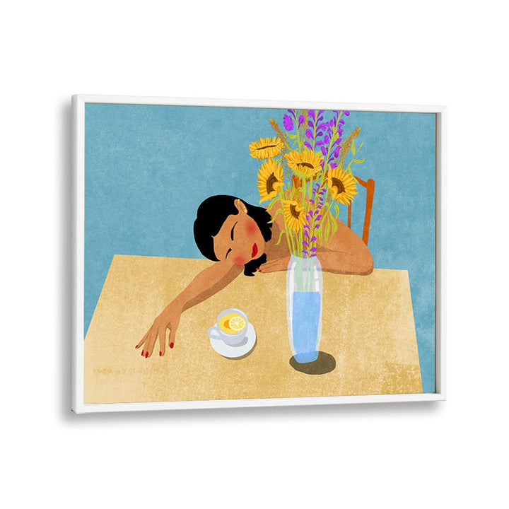 Vibrant "Day Dreaming" art print by Raissa Oltmanns, perfect for transforming your living space with creativity.