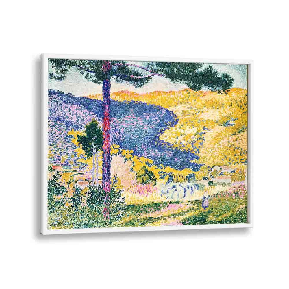 painting - VALLEY WITH FIR; SHADE ON THE MOUNTAIN (1909) by Asianmonk