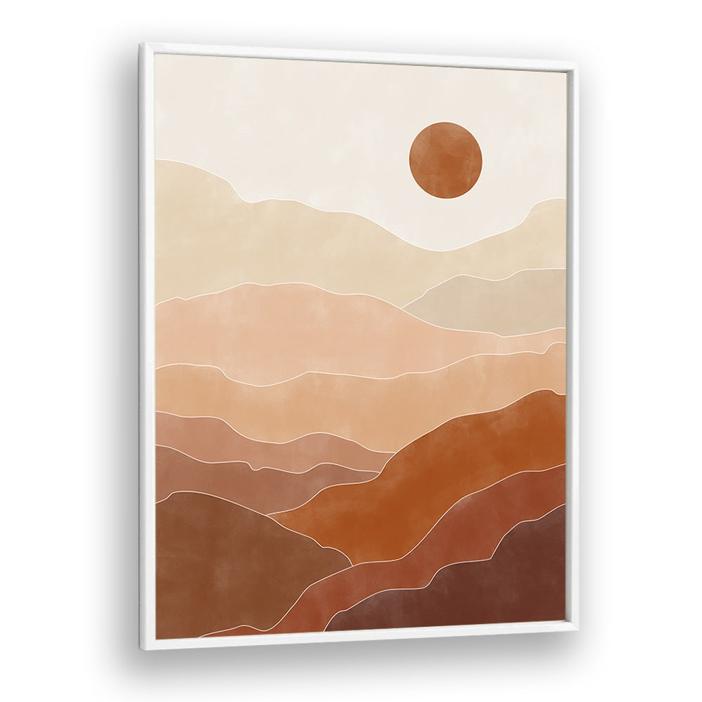 Serene Mountains landscape paintings by Elena Ristova showcase tranquil mountain beauty in calming hues.