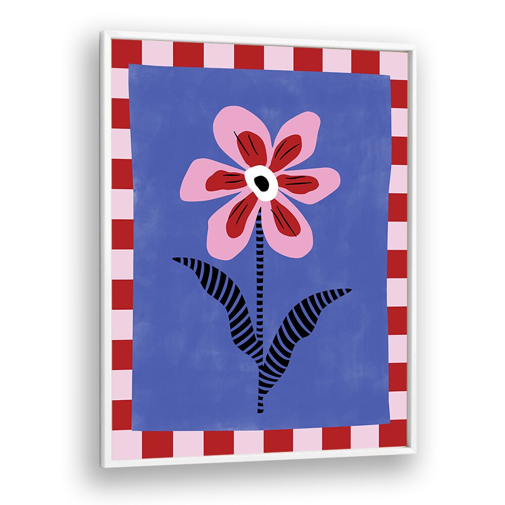 Colorful floral flower paintings showcasing a beautiful flower design by Elena Ristova, perfect for elegant decor.