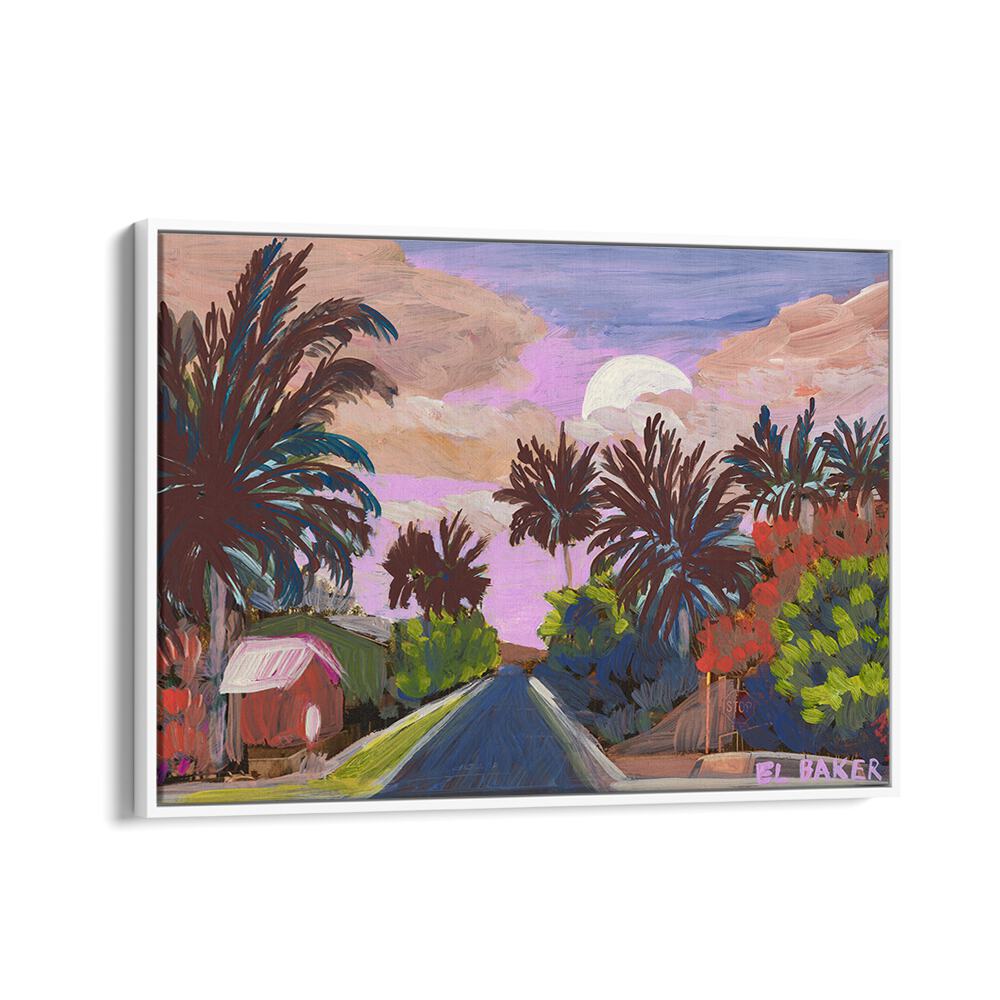 Vibrant COUNTRY ROAD, LANDSCAPE PAINTINGS featuring serene rural scenery, perfect for enhancing your home decor.