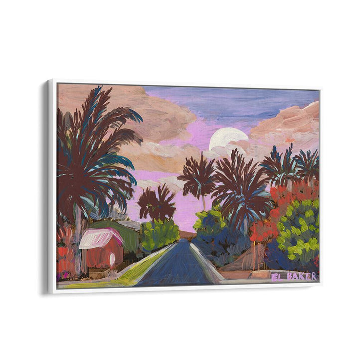 Vibrant COUNTRY ROAD, LANDSCAPE PAINTINGS featuring serene rural scenery, perfect for enhancing your home decor.