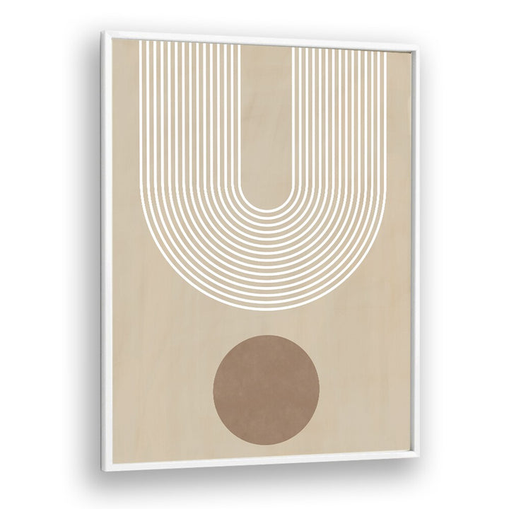 Stylish BEIGE ARC II, BOHO ART PAINTINGS featuring elegant lines, perfect for enhancing your living space.