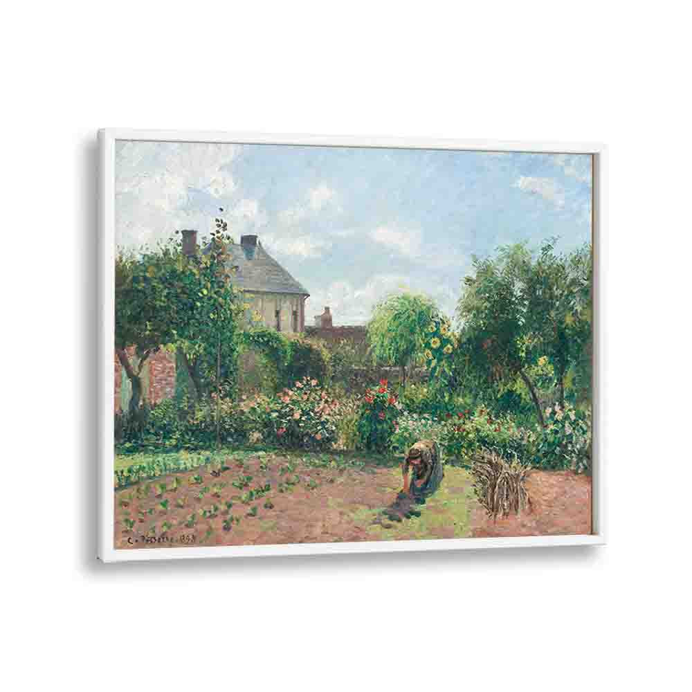 painting - THE ARTIST'S GARDEN AT ERAGNY (1898) by Asianmonk