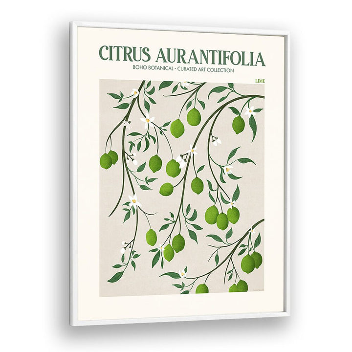 LIME, FLORAL FLOWER PAINTINGS by Emel Tunaboylu showcase vibrant lime branches on premium canvas.