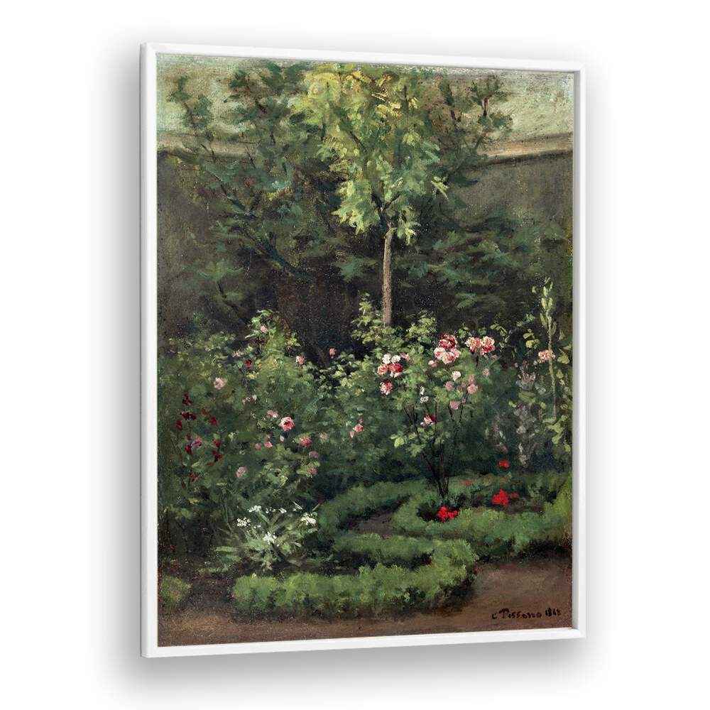 comic painting - A ROSE GARDEN (1862) by Asianmonk