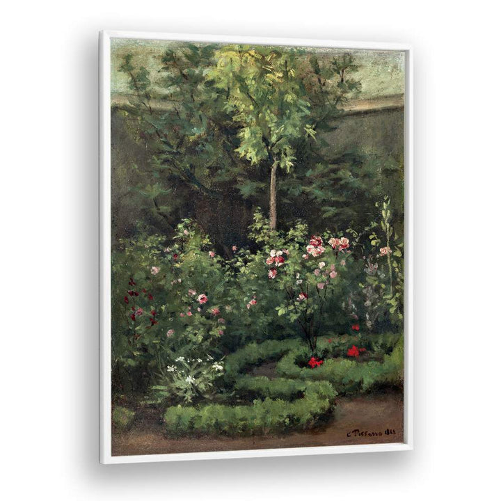comic painting - A ROSE GARDEN (1862) by Asianmonk