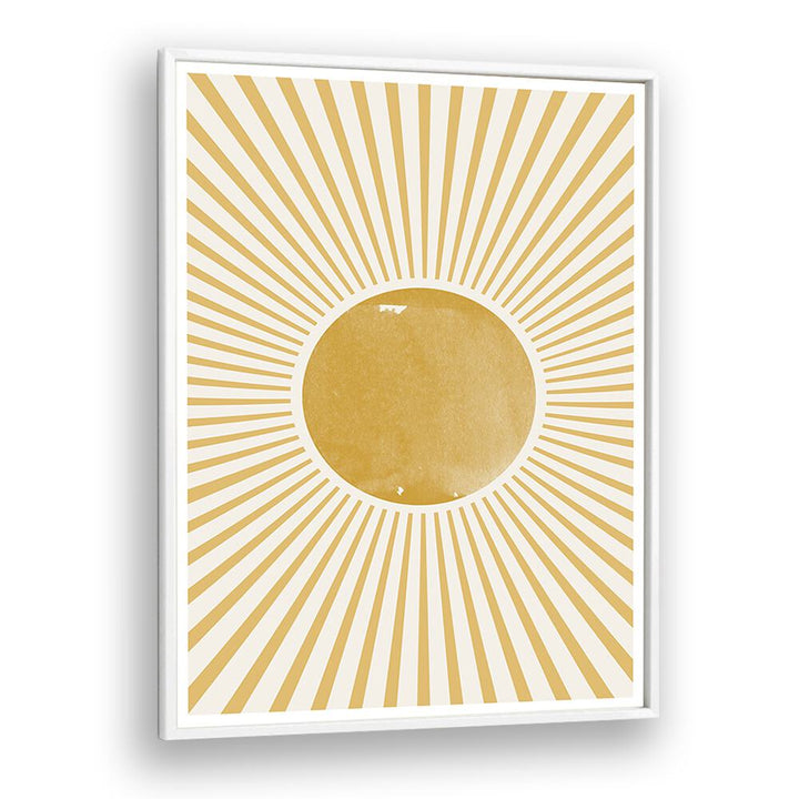 Stylish BOHO SUN art painting by The Miuus Studio, enhancing elegance with vibrant sun rays on premium canvas.
