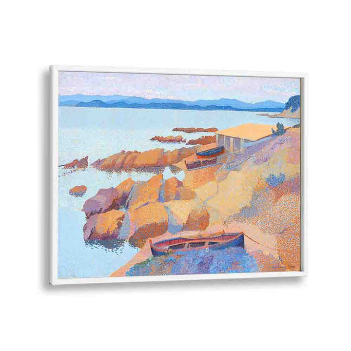 painting - CALANQUE DES ANTIBOIS (1891–1892) by Asianmonk