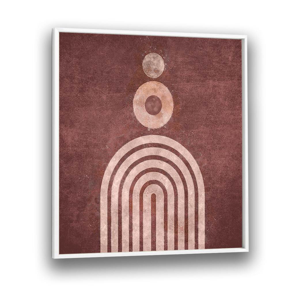 Vibrant RAINBOW GATE VISNE, BOHO ART PAINTINGS by Emel Tunaboylu, enhancing any space with its unique design.