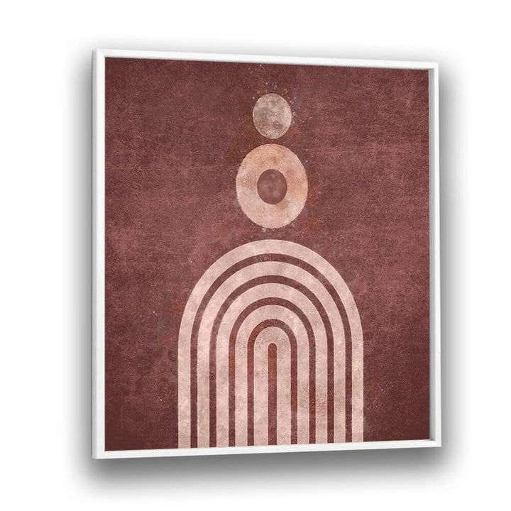 Vibrant RAINBOW GATE VISNE, BOHO ART PAINTINGS by Emel Tunaboylu, enhancing any space with its unique design.