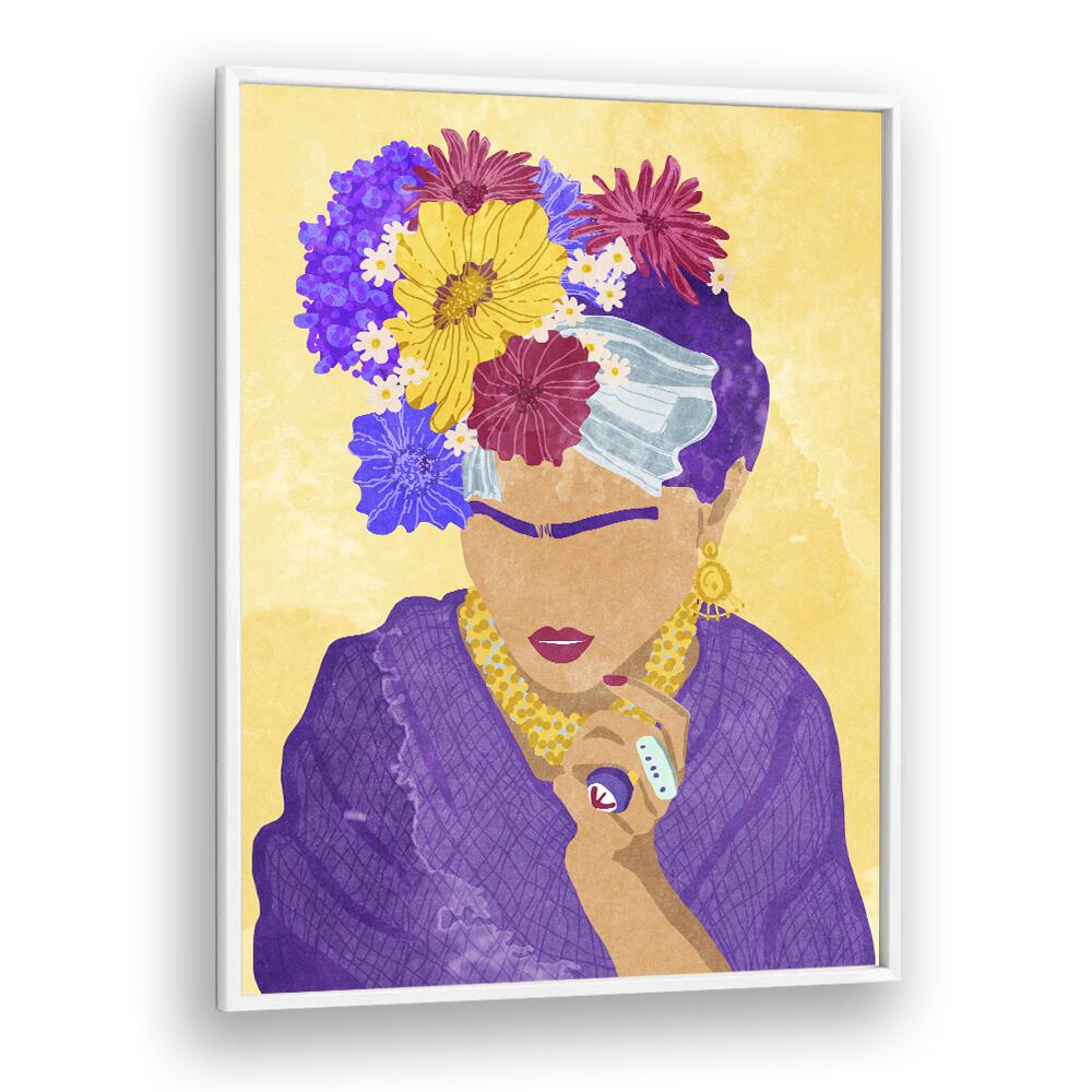 Frida and Flowers, fashion posters by Raissa Oltmanns, showcase vibrant art that enhances any space elegantly.