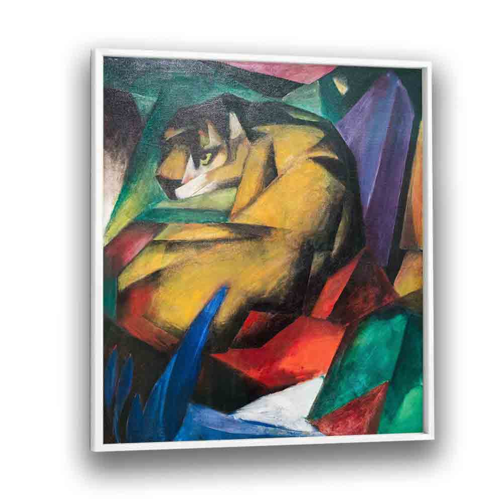 Egyptian painting - TIGER (1912) by Asianmonk