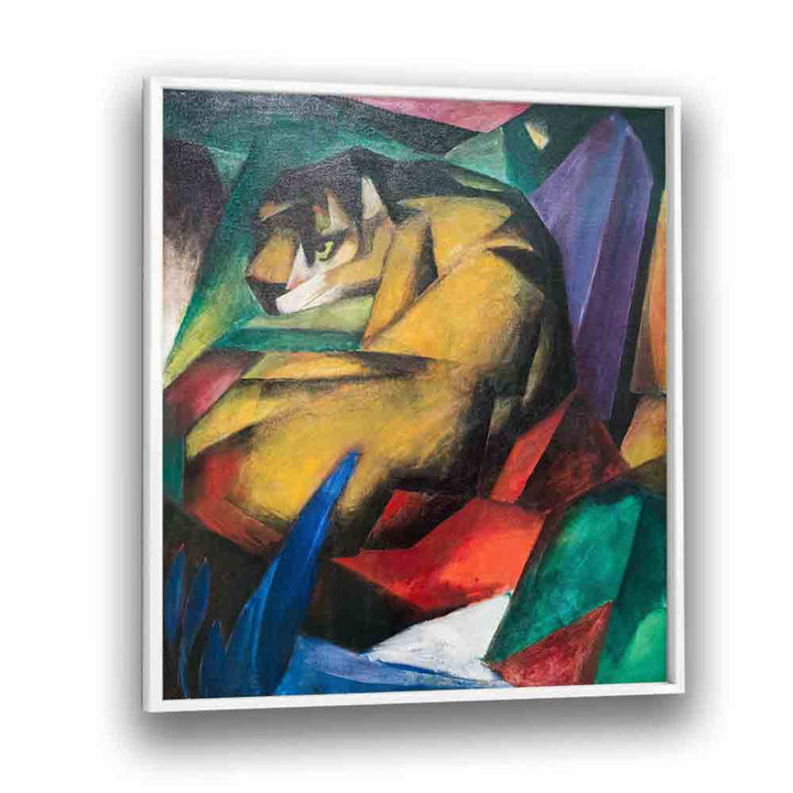 Egyptian painting - TIGER (1912) by Asianmonk