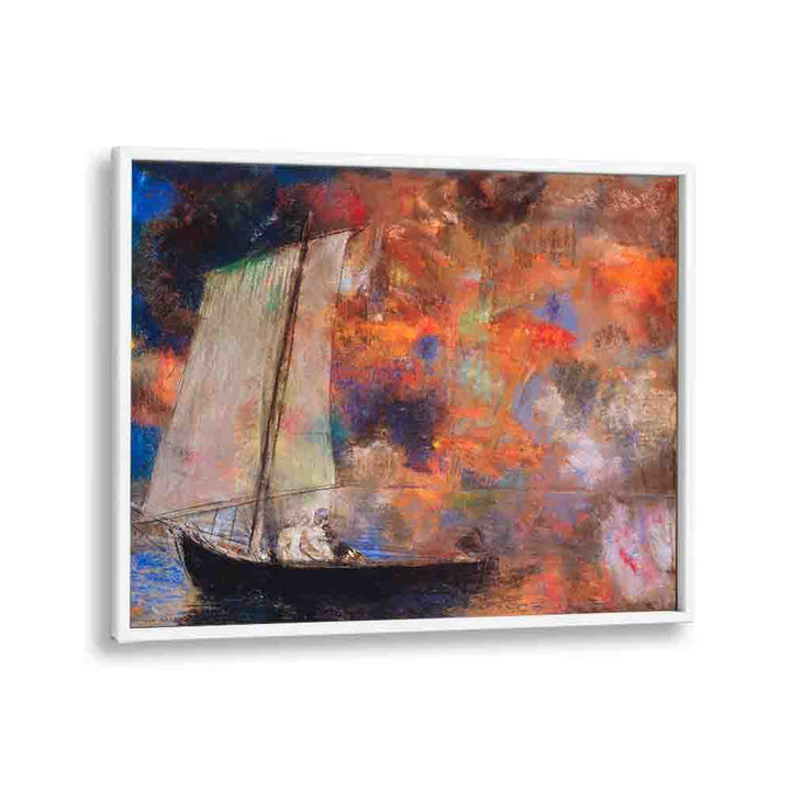 painting - FLOWER CLOUDS (1903) by Asianmonk