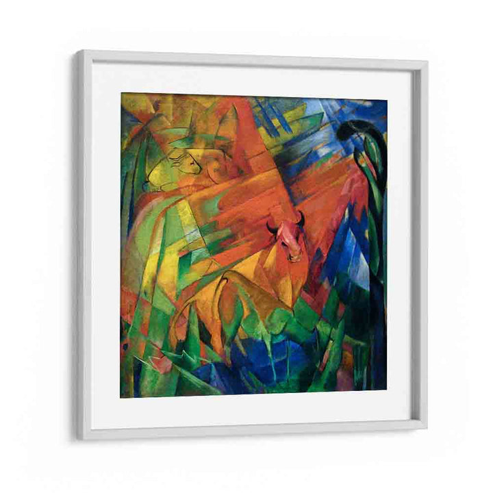 Egyptian painting - ANIMALS IN A LANDSCAPE (1914) by Asianmonk