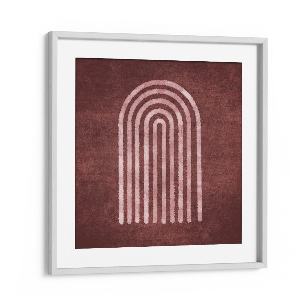 Elegant framed Visne Watercolor Rainbow, Boho art paintings, showcasing creativity and vibrant colors by Emel Tunaboylu.