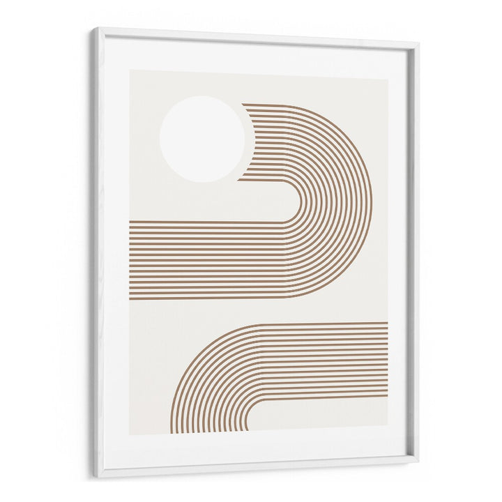 Stylish BEIGE ARC, BOHO ART PAINTINGS featuring elegant lines and modern design, perfect for enhancing any space.