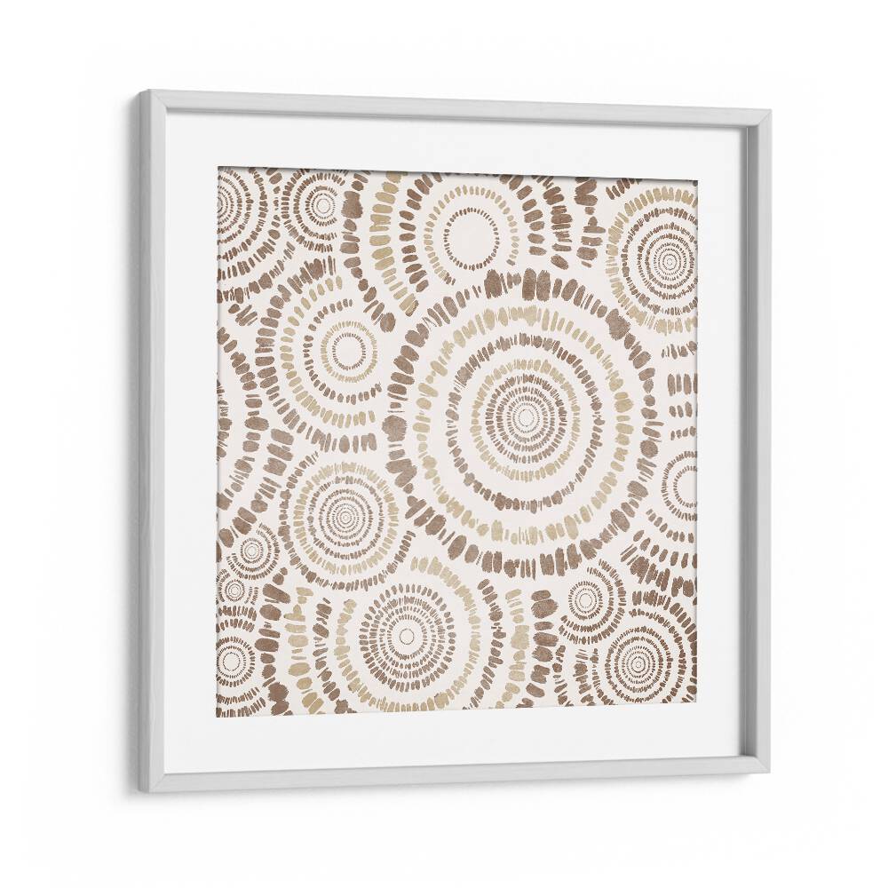 Elegant AGAC, BOHO ART PAINTINGS feature intricate circular patterns, perfect for enhancing modern decor.