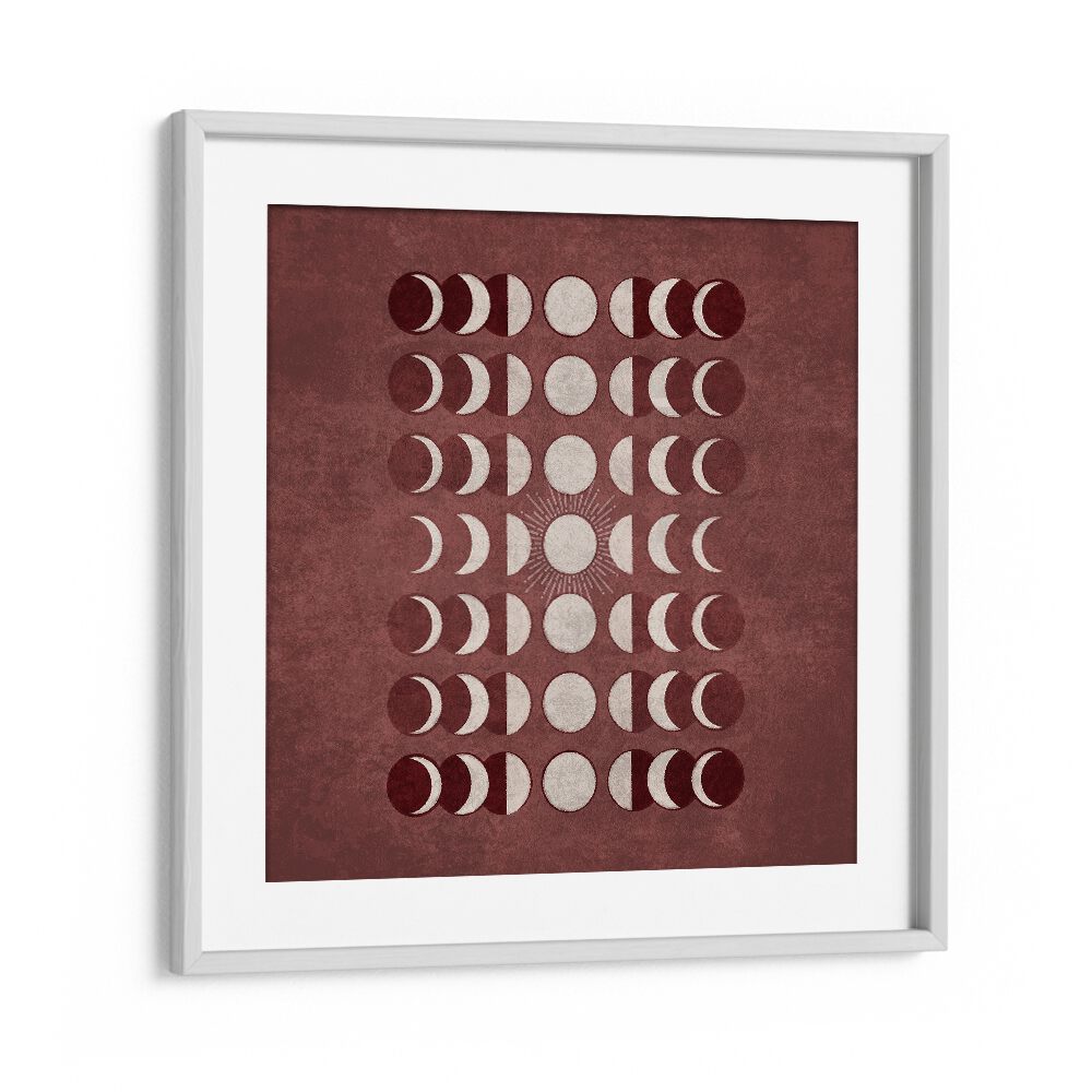 Stylish VISNE MOONS PHASES, BOHO ART PAINTINGS on canvas, perfect for adding elegance to your living space.