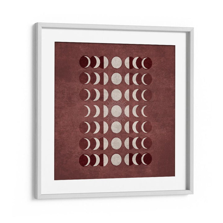 Stylish VISNE MOONS PHASES, BOHO ART PAINTINGS on canvas, perfect for adding elegance to your living space.