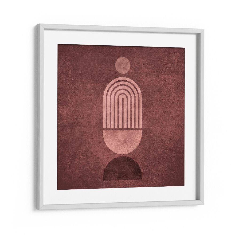 Stylish RAINBOW GATE VAZO, BOHO ART PAINTINGS perfect for vibrant home decor by Emel Tunaboylu.