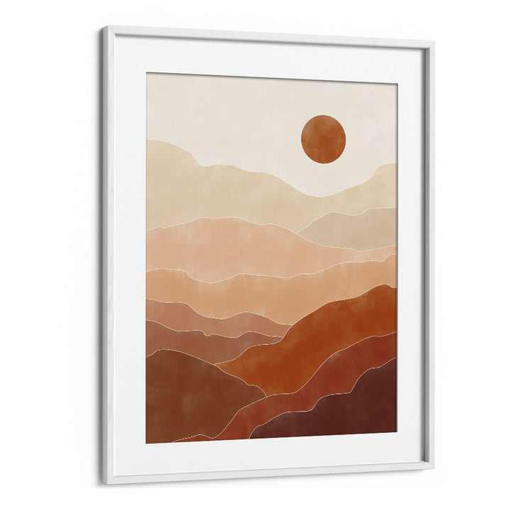 Serene Mountains, Landscape Paintings by Elena Ristova showcase tranquil mountain views in calming hues.