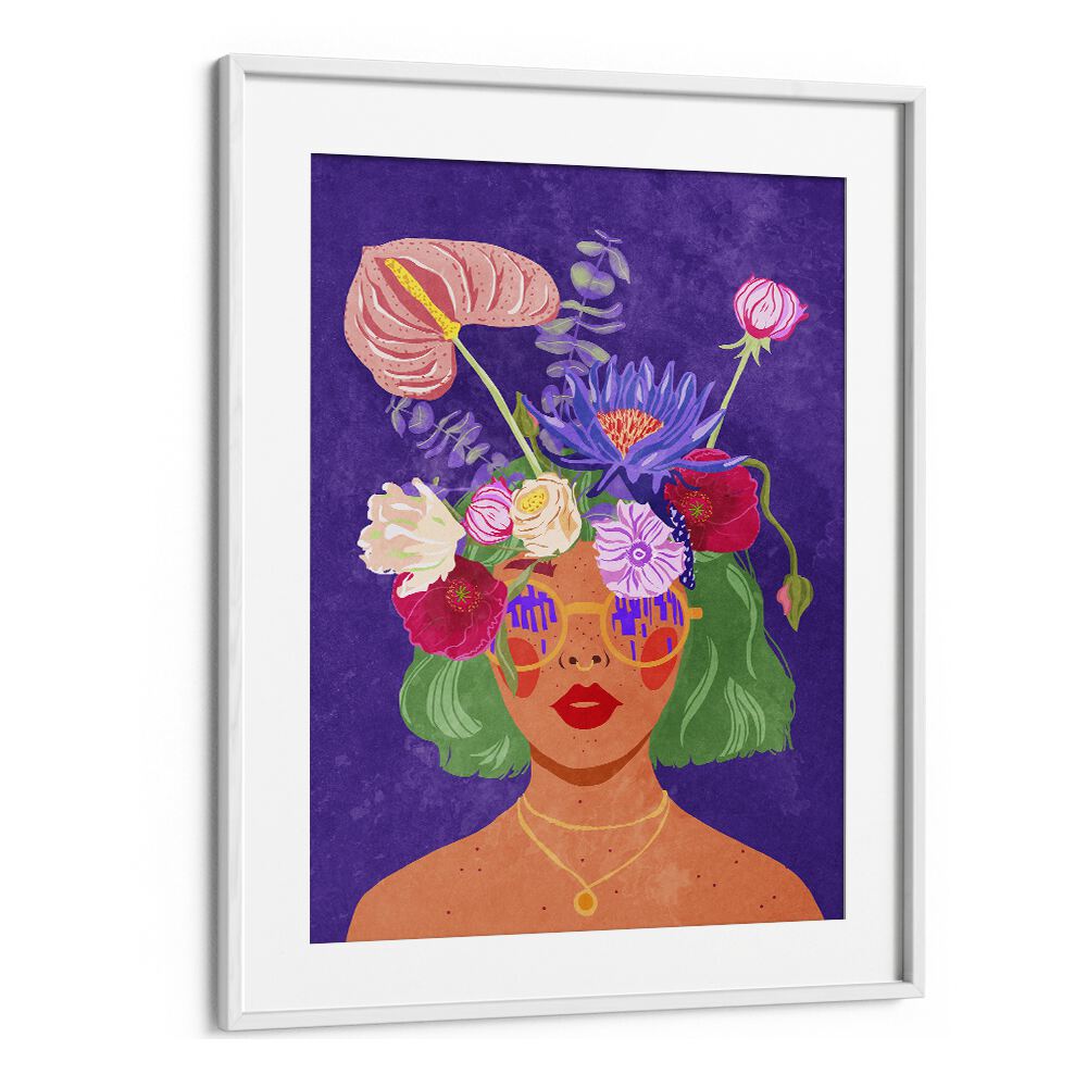 Captivating FLOWER HEAD, FASHION POSTERS by Raissa Oltmanns bring nature's beauty into your space with vibrant art.