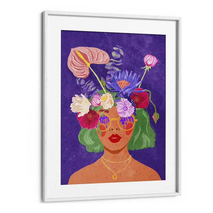Captivating FLOWER HEAD, FASHION POSTERS by Raissa Oltmanns bring nature's beauty into your space with vibrant art.
