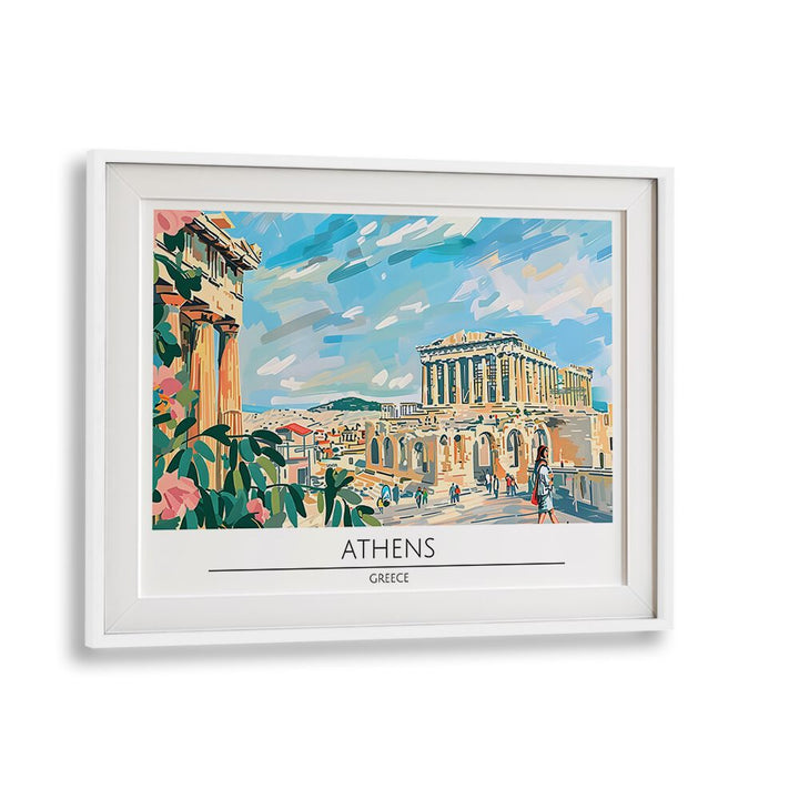 Vibrant ATHENS CAPITAL CITY - GREECE, TRAVEL POSTERS capture the essence of Greece's rich culture and history.
