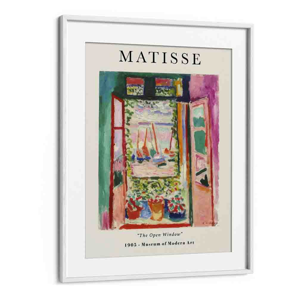 HENRI MATISSE painting - THE OPEN WINDOW, 1905: MATISSE'S PORTAL TO RADIANT MODERNISM by Asianmonk