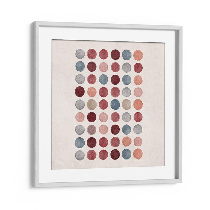 Vibrant WATERCOLOR DOTS, BOHO ART PAINTINGS by Emel Tunaboylu on premium canvas, perfect for modern decor.