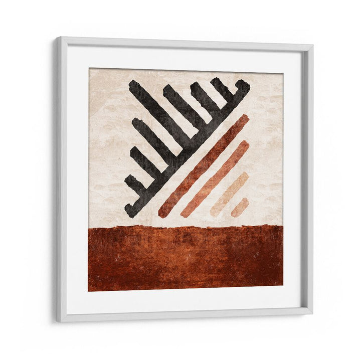 Geometrik CIZGILI KILIM KIREMIT, BOHO ART PAINTINGS, adds modern elegance to your space with stunning design.