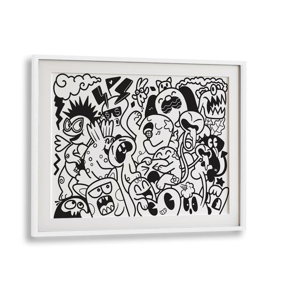 ZOODLE ZOO , DOODLE ART PAINTINGS