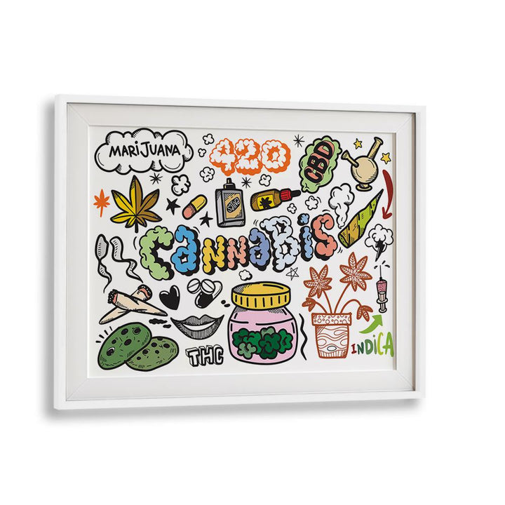 PUFF PUFF PASS , DOODLE ART PAINTINGS