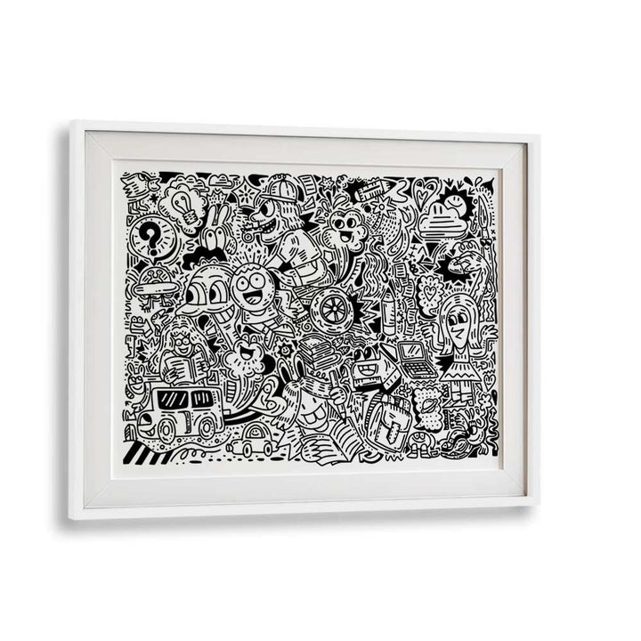 JOY RIDE , DOODLE ART PAINTINGS