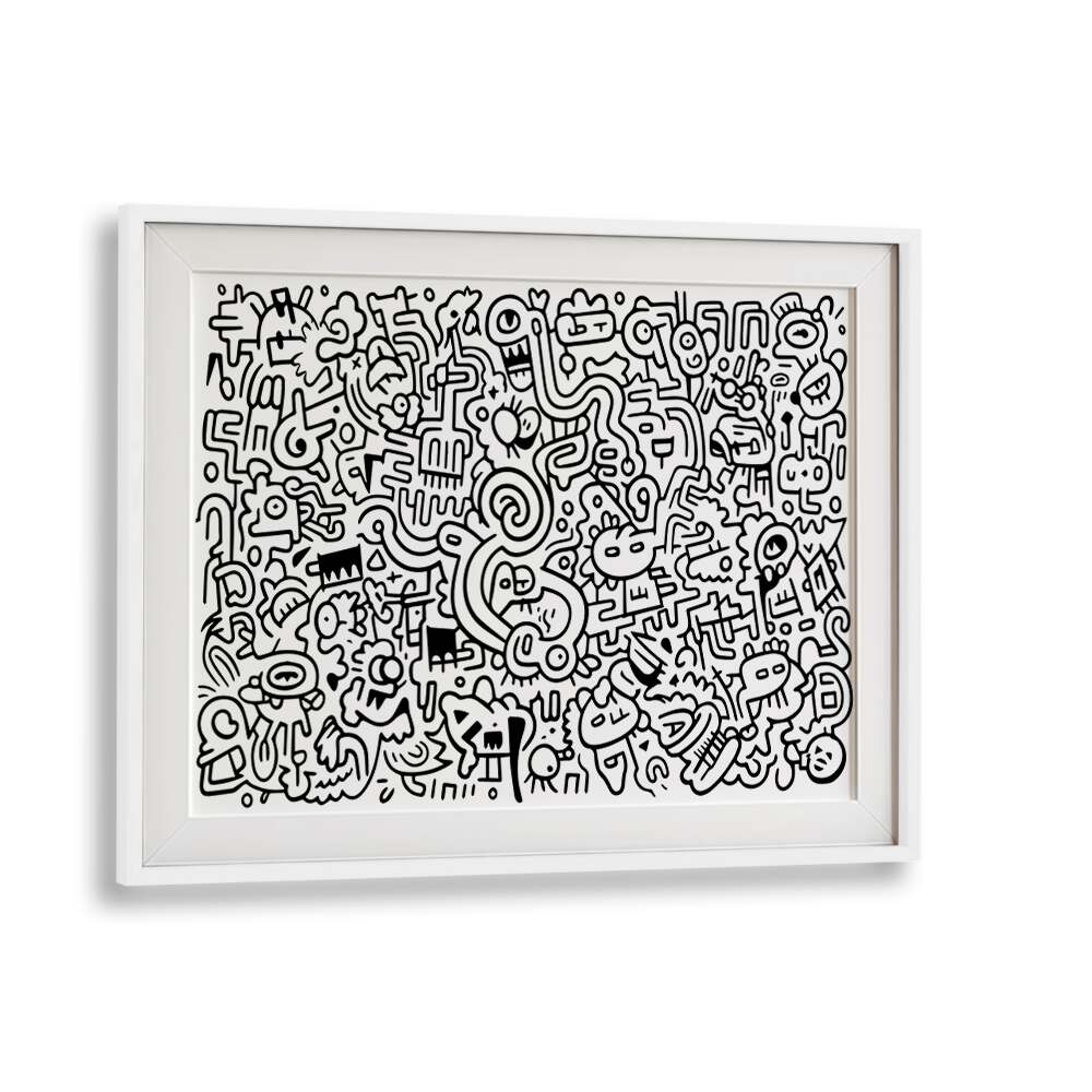 CURVY CRAZY , DOODLE ART PAINTINGS