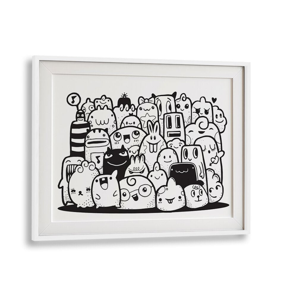 KAWAI , DOODLE ART PAINTINGS