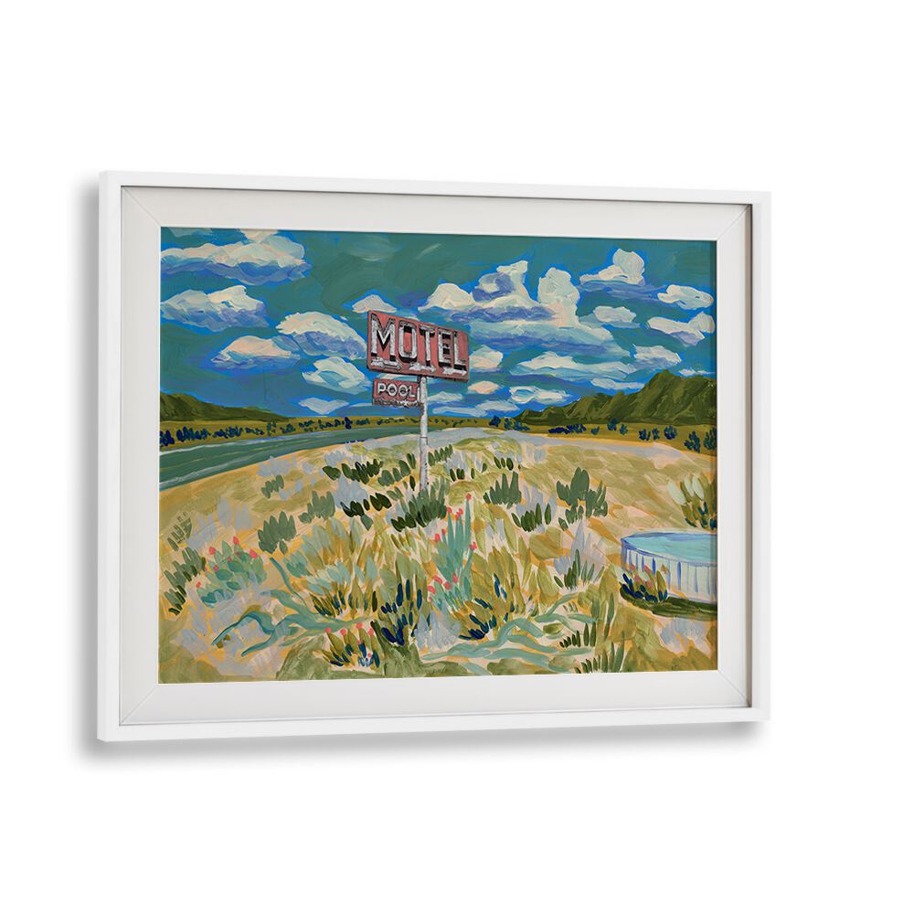 Vibrant MOTEL, LANDSCAPE PAINTINGS showcasing serene nature, perfect for elevating your home decor.