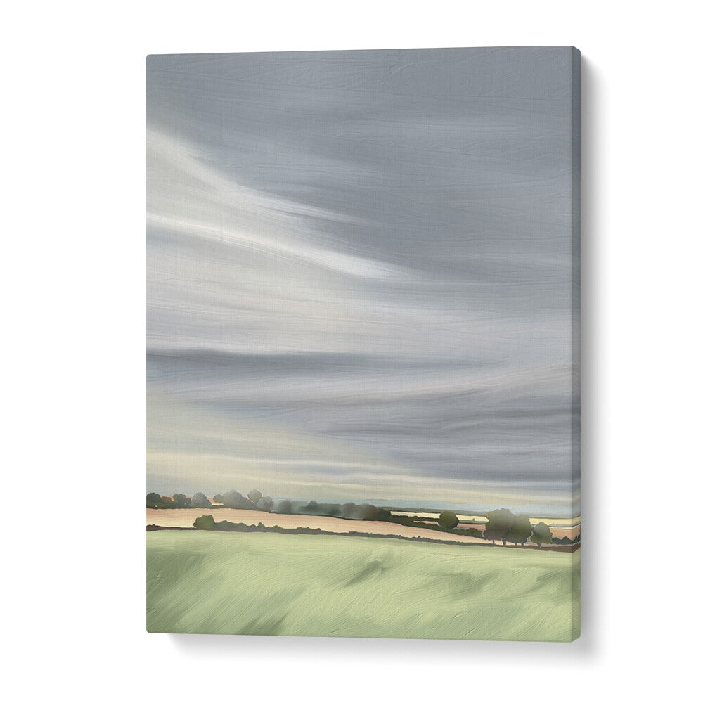 Stunning WINDSWEPT landscape paintings showcasing serene vistas in muted tones, perfect for elevating your space.
