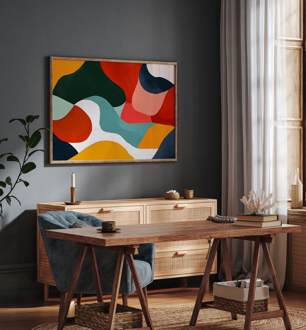 FINDING YOUR PERFECT MATCH: CHOOSING MODERN ABSTRACT ART FOR YOUR HOME - Asianmonk