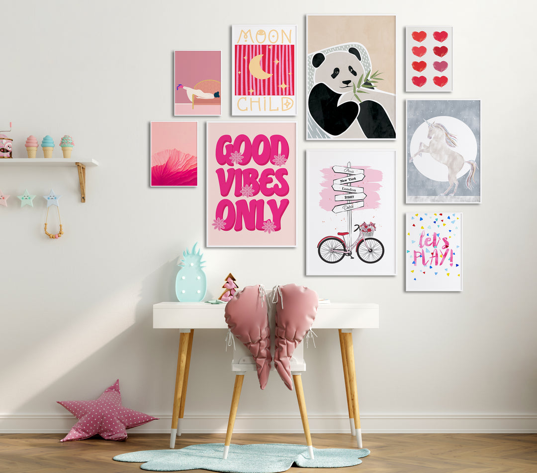 How to Decorate Kid's Bedrooms with Wall Art