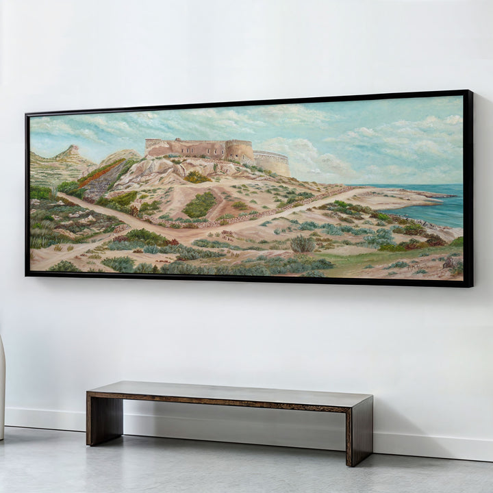 CASTLE OF RODALQUILAR , PANORAMIC ART