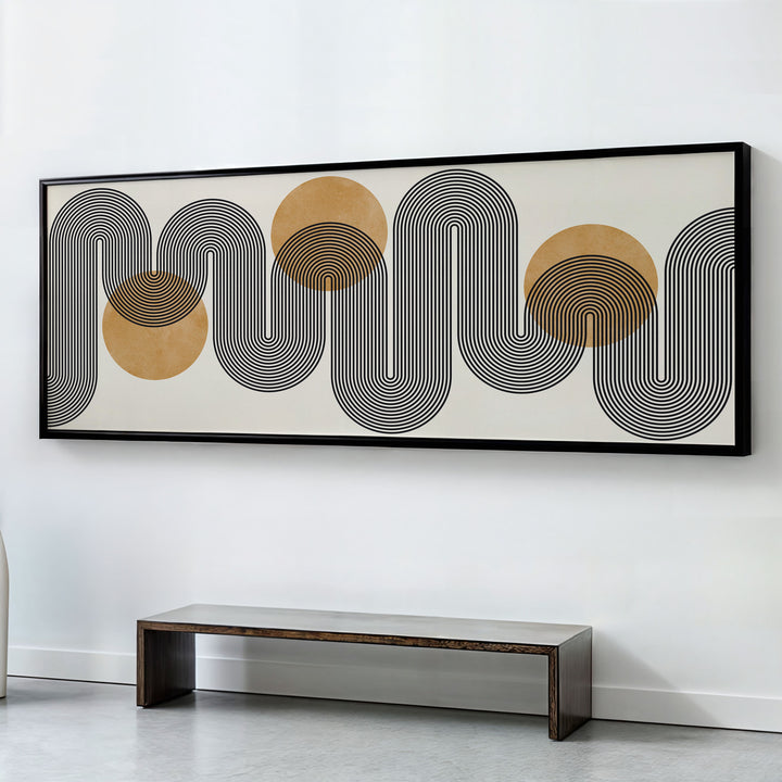 EXPRESSIVE MODERN ART XIII , PANORAMIC ART