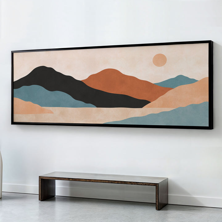 LANDSCAPE & SUNSET II , PANORAMIC ART