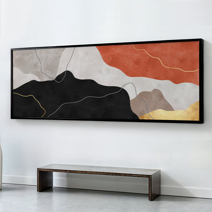 EXPRESSIVE MODERN ART X , PANORAMIC ART