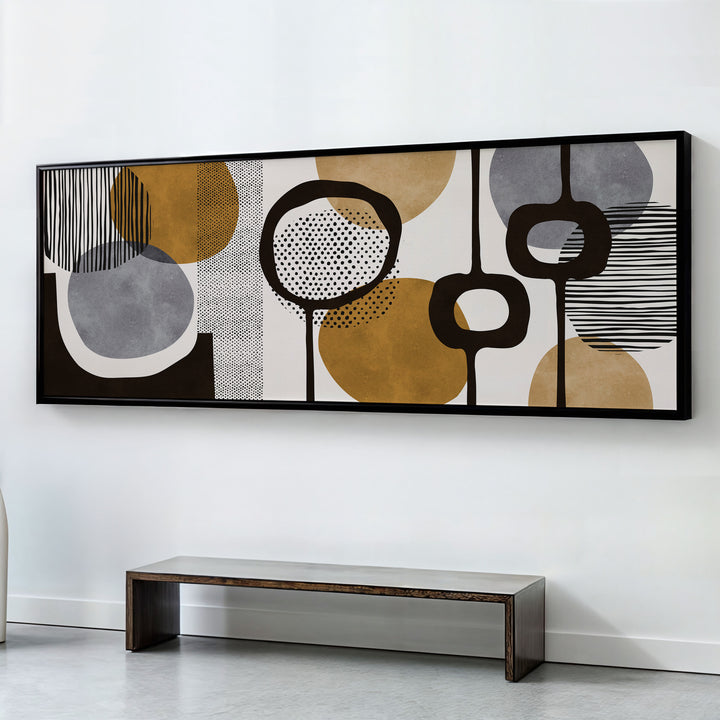 EXPRESSIVE MODERN ART VIII , PANORAMIC ART