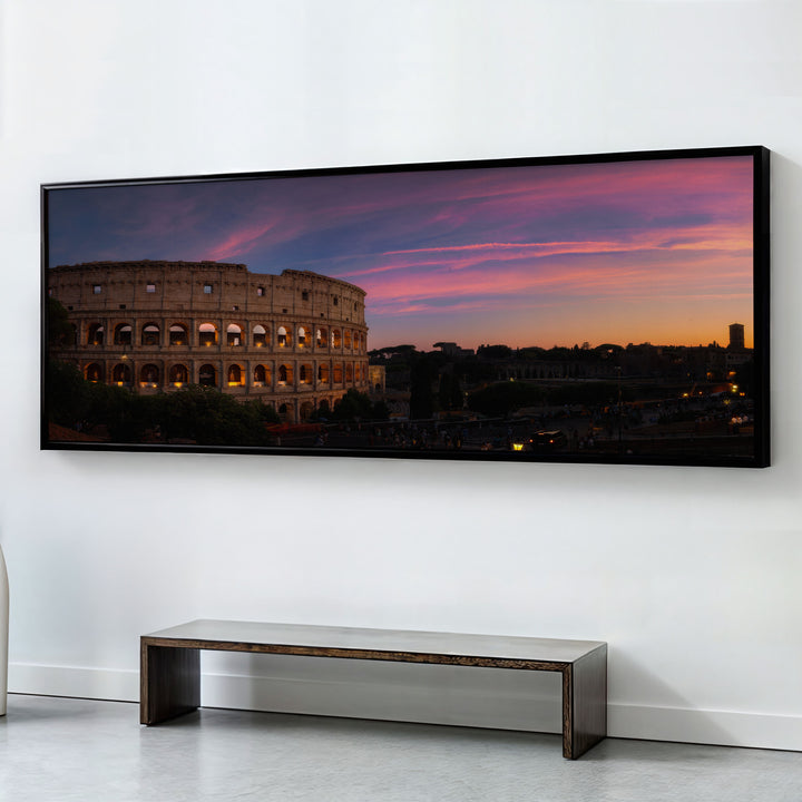 COLOSSEO DI ROMA , PANORAMIC ART